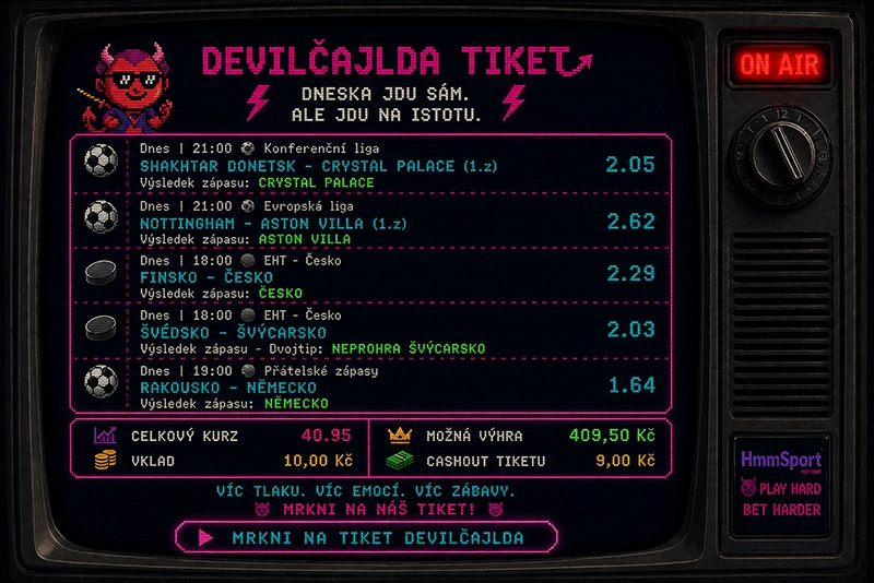 DevilČajld tiket Hokejové války 31