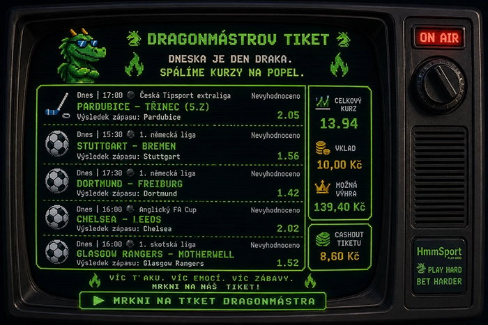 DragonMástr tiket HmmSport.cz