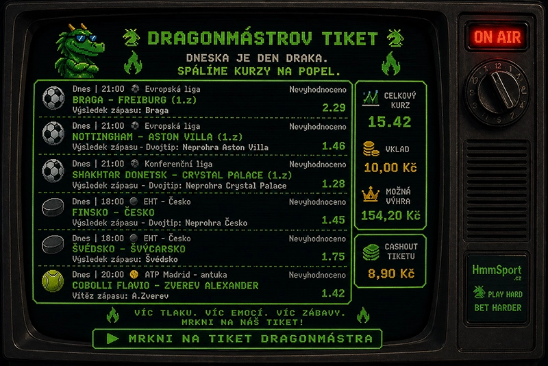 DragonMástr tiket Hokejové války 31
