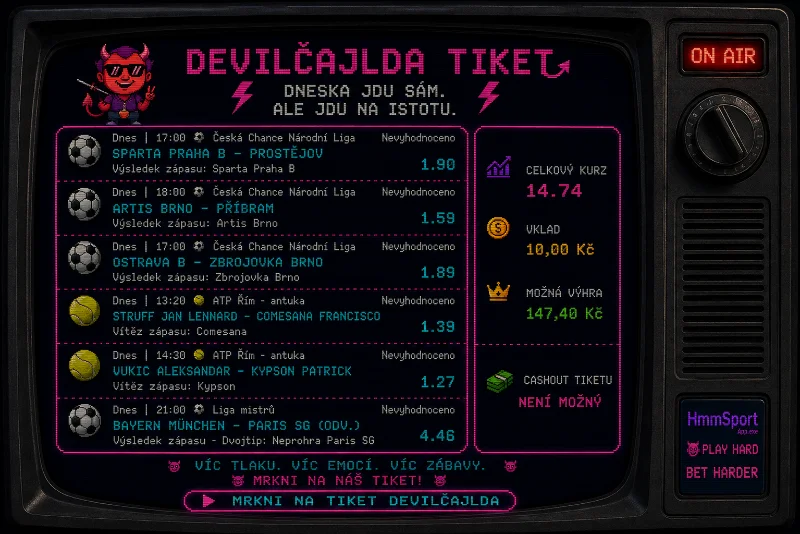 DevilČajld tiket Hokejové války 31
