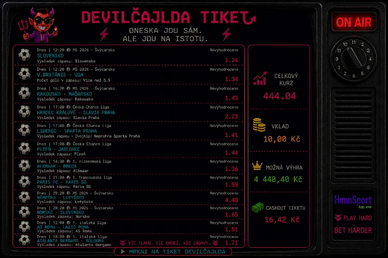 DevilČajld tiket Hokejové války 31