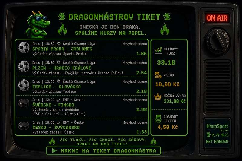 DragonMástr tiket Hokejové války 31