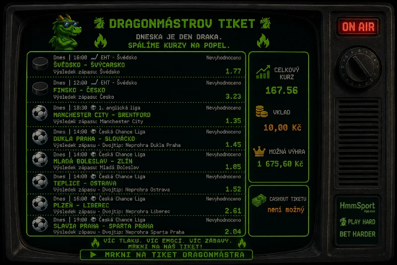 DragonMástr tiket Hokejové války 31